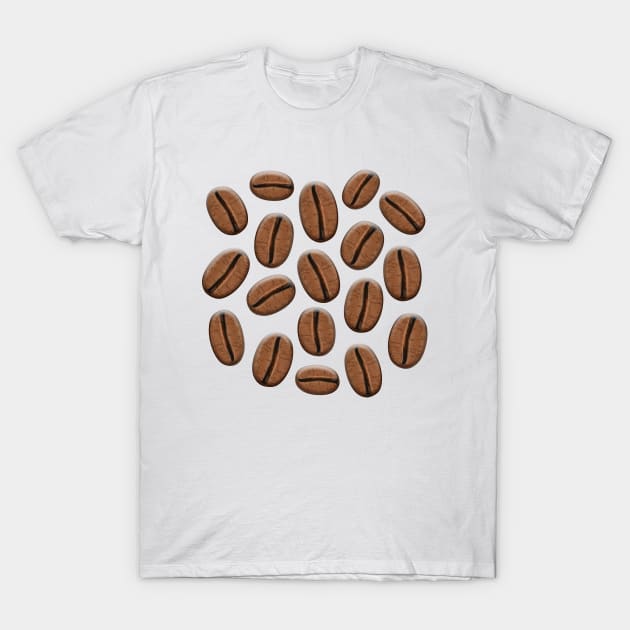 Coffee Beans T-Shirt by Dual Rogue